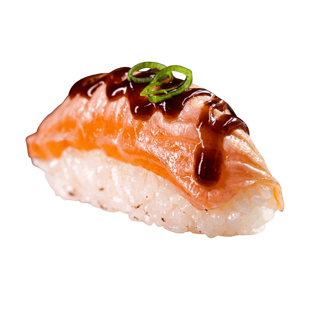 Grillet Laks 1 stk nigiri