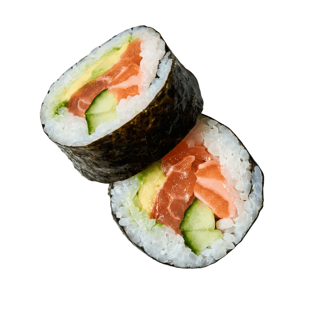 Laks 6 stk Futomaki