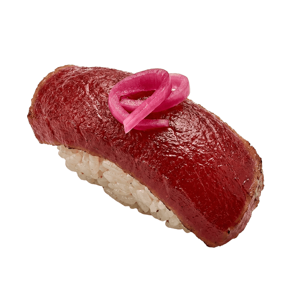 Oksemørbrad 2 stk nigiri